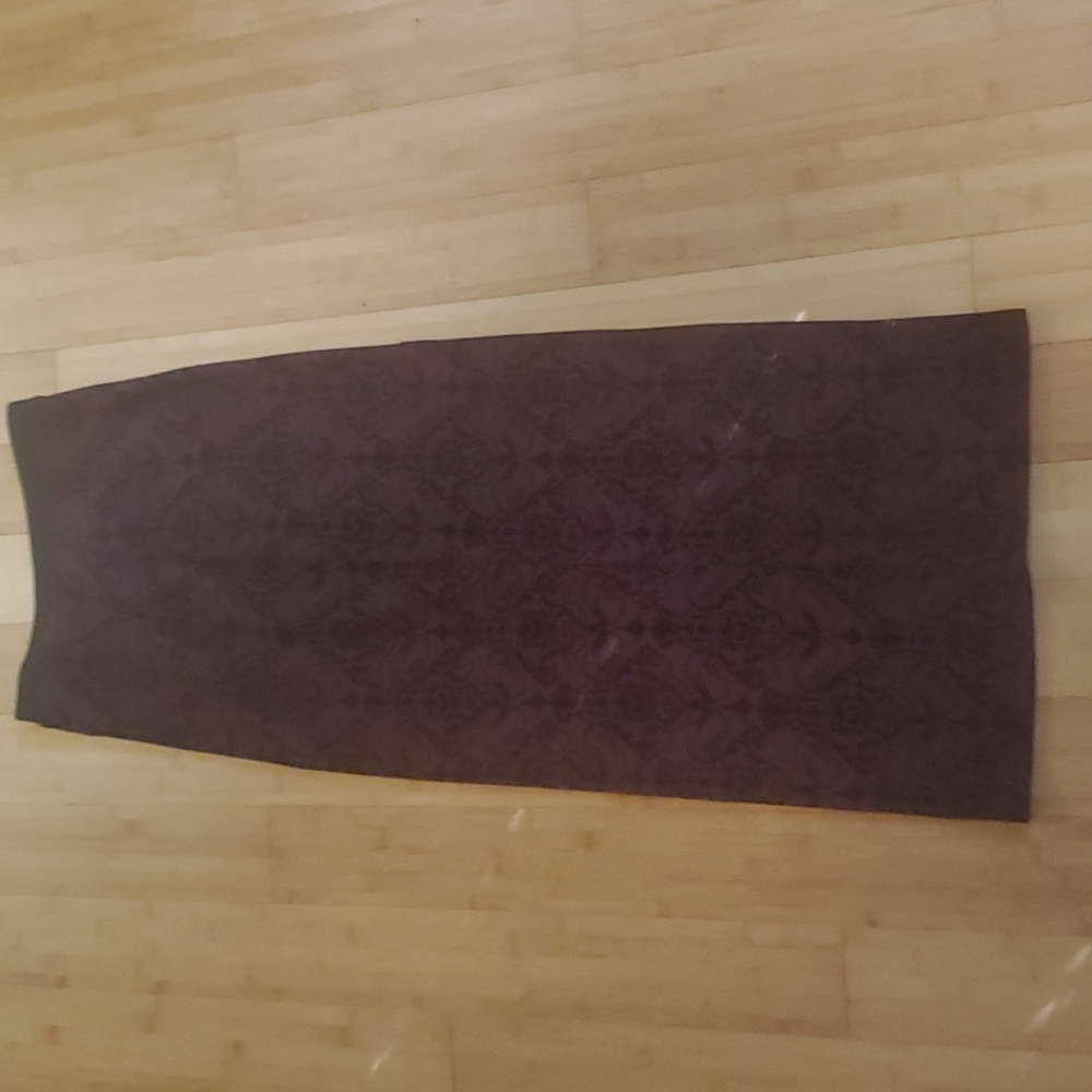 Burgundy Skirt